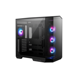 CAJA MSI MAG PANO 100R PZ,3x2.5"+2x2.5"/3.5”,3x120+1x120MM (ARGB),2xUSB3.2+1USB3.2 TYPE C+AUDIO+MICRO,MID TOWER,NEGRA Precio: 130.5000004. SKU: B1G36QJ5JA