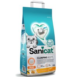 Sanicat Clumping White-Duo 10L Bentonita Arena Aglomerante Vainilla Mandarina Precio: 13.7093. SKU: B1DVWANR76
