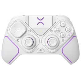 PDP PDP1711708393310 Mando Inalámbrico Victrix Pro BFG - Gamepad Multiplataforma para PlayStation y PC - Blanco