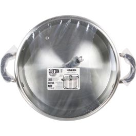 Cacerola de Acero Inoxidable 28 cm 6.7L Quttin (2 Unidades) Cacerola de Acero Inoxidable 28 cm 6.7L Quttin (2 Unidades)