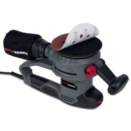Powerplus POWE40030 Lijadora de órbita aleatoria 450 W 125 mm Velocidad Variable Extracción Polvo Incluye 5 Lijas