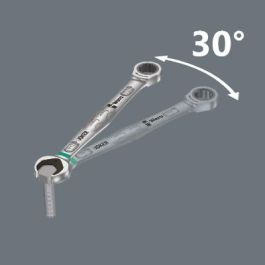 Wera Set de Llaves Combinadas Joker 11 piezas (8, 10, 11, 12, 13, 14, 15, 16, 17, 18, 19 mm) de Acero Inoxidable
