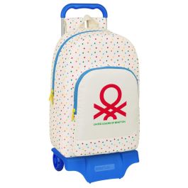 Mochila Escolar con Ruedas Benetton Topitos (30 x 46 x 14 cm) Precio: 36.58999949. SKU: S4308008