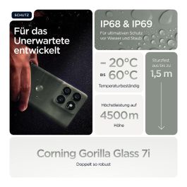 Motorola Moto Edge 60 Pro Smartphone 5G 12GB RAM 512GB Almacenamiento Pantalla 6.7" Shadow Green