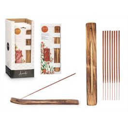 Set 50 Barras Incienso Sandalo con Soporte Madera 12x28.5x1 cm - ACORDE (24 Unidades) Precio: 28.49999999. SKU: B17Z758PTD