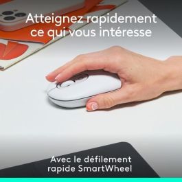 Ratón - Inalámbrico - Logitech - Pop Mouse - Blanco roto Ratón - Inalámbrico - Logitech - Pop Mouse - Blanco roto