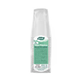 Set de 25 vasos blancos 250 cc Algon (48 Cajas) Set de 25 vasos blancos 250 cc Algon (48 Cajas)