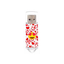 Memoria Usb Tech On Tech Emojitech Heart Eyes 32 grb