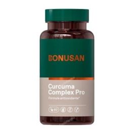 Bonusan Cúrcuma Complex Pro 60 Cápsulas con CurcuWIN, Té Verde, Resveratrol y Semilla de Uva - Inmunidad y Función Articular Precio: 43.89. SKU: B1EB323PWN