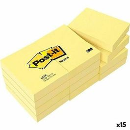 Bloc de Notas Post-it 38 x 51 mm Amarillo (15 Unidades) Bloc de Notas Post-it 38 x 51 mm Amarillo (15 Unidades)
