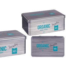 Bote Hojalata Regtangular Organic Snacks Kinvara 11X7CM (24 Unidades) Precio: 63.50000019. SKU: B1AJRTWZ3L