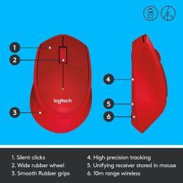 Logitech RF Wireless 2.4 GHz, 1000 dpi, Optical, MacOS X, Linux, Chrome OS, Windows Logitech RF Wireless 2.4 GHz, 1000 dpi, Optical, MacOS X, Linux, Chrome OS, Windows