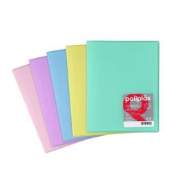 Grafoplás Carpeta Poliplás de Polipropileno Translúcido Mint con 10 Fundas Soldadas Folio Precio: 2.50000036. SKU: B1FLH5GQ36