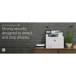 HP Impresora Color LaserJet Pro MFP M479, 600 x 600dpi, 27ppm, A4, 1200MHz, 512MB, WiFi, Bluetooth, CGD, 4.3″