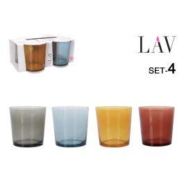 Set de 4 vasos pinta 340 cc colores - LAV (6 Cajas) Precio: 29.49999965. SKU: B1JQPPSS4G