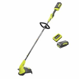 RYOBI Recortadora de hilo inalámbrica 36V, ancho corte ajustable 28-33 cm, batería 2.0 Ah y cargador 1.7A, cabezal automático.