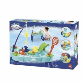 Ecoiffier Mesa de Pesca con Patos y Accesorios para Niños a Partir de 18 Meses Juego de Agua Fabricado en Francia
