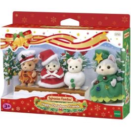 Muñeca - SYLVANIAN FAMILIES - La caja navideña - 4 figuras articuladas Muñeca - SYLVANIAN FAMILIES - La caja navideña - 4 figuras articuladas