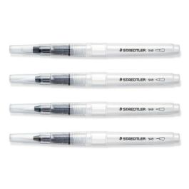 Staedtler Pinceles De Agua 949 Con Puntas Diferentes Blister 4Ud