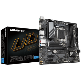 Gigabyte B760M DS3H placa base Intel B760 Express LGA 1700 micro ATX Gigabyte B760M DS3H placa base Intel B760 Express LGA 1700 micro ATX