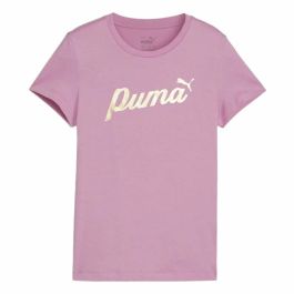 Camiseta de Manga Corta Infantil Puma Essentials+ Script Metallic G Precio: 25.2043. SKU: B1DR8FB7QQ