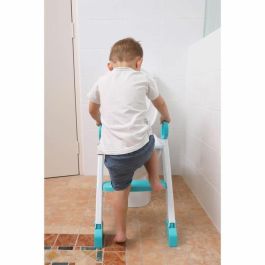 Dreambaby STEP-UP Reductor de Inodoro y Orinal de Entrenamiento, 2 Etapas Ajustables, Aqua