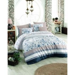 Aucune ASI8681875081015 Juego de cama 100% algodón reforzado - Funda nórdica 220x240 cm + 2 fundas almohada 60x60 cm - Azul Precio: 62.50000053. SKU: B1BH34P5KB