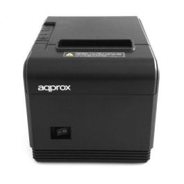 Approx appPOS80AM3 Impresora de Tickets Térmica Compacta Papel 80mm USB RS232 Ethernet Auto-corte POS 200mm/s Negra
