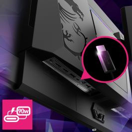 MSI MPG 321URXDE QD-OLED Monitor 80 cm (31.5") 4K UltraHD 240Hz 1ms USB-C Adaptive-Sync Negro