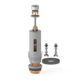 Prhie ph70113 Descarga WC simple pulsador interrumpible Hydro completa para cisternas bajas PVC gris/naranja compatible Roda/Victoria/Dama Precio: 14.95000012. SKU: S7909625