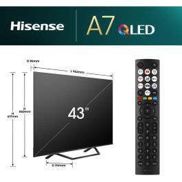 Smart TV Hisense 43A7NQ 4K Ultra HD 43" QLED