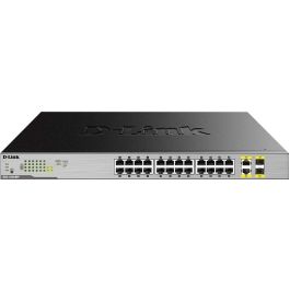 D-Link Switch PoE+ Gigabit Ethernet No Administrado Montaje en Rack 24 Puertos 10/100/1000 Mbps con 2 Puertos SFP 370W PoE Budget DGS-1026MP Precio: 349.58999955. SKU: S55100891