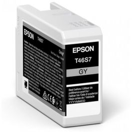 Cartucho de Tinta Original Epson C13T46S700 25 ml Negro Gris Precio: 34.50000037. SKU: B1G42H2SLD