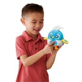 Peluche interactivo lolibirds lolito azul con voz y grabadora. 17,5x11,6x19,1 cm