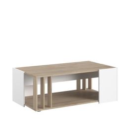 Mesa de café del sur - Decoración de White and Chene of Japan - L 119 x D 43 x H 68 cm - Parisot Precio: 110.95000015. SKU: B17DKBH4WP