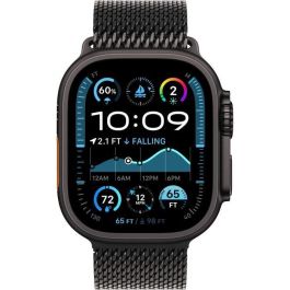 Apple Watch Ultra 2 GPS + Cellular - 49 mm - Caja de titanio negro - Correa Milanese Loop de titanio negro - M Apple Watch Ultra 2 GPS + Cellular - 49 mm - Caja de titanio negro - Correa Milanese Loop de titanio negro - M