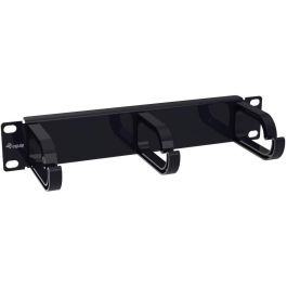 EQUIP Pasacables 10" 1U con 3 Anillos de Plástico Negro para Armario Rack Precio: 23.59000028. SKU: B1DCKJFYQ7