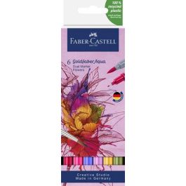 Rotuladores Acuarelables Faber-Castell Goldfaber Aqua Dual Markers Estuche De 6 Flower Precio: 15.49999957. SKU: B1G42DNTB9