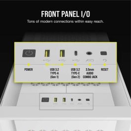 Caja Semitorre ATX Corsair Blanco