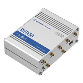 Teltonika Networks RUTX50 Router 5G Industrial Dual SIM, 5x Gigabit Ethernet y Wi-Fi Doble Banda