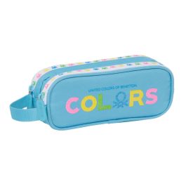 Portatodo Doble Benetton Spring Azul cielo 21 x 8 x 6 cm Precio: 4.68999993. SKU: B1E72DAGQM