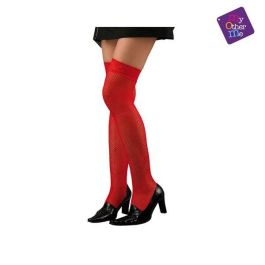 Medias rojas rejilla con liga Precio: 2.8900003. SKU: S2417961