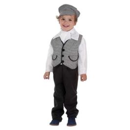 Creaciones Llopis Disfraz Infantil Chulapo Chaleco T-0 2-3 Años Pantalón y Chaleco, Pañuelo y Gorra
