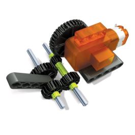 Clementoni Taller de Mecánica Vehículos y Máquinas para Construir con 250 Componentes, Motor Eléctrico y Más de 50 Creaciones, 8+ Años