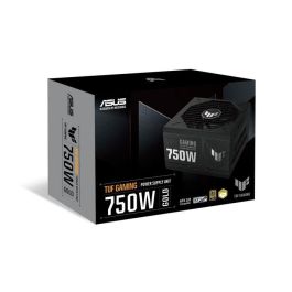 Asus TUF Gaming 750W Gold Fuente Alimentación PC. 80 Plus Gold, ATX 3.0. Modular, componentes militares, 10 años de garantía.