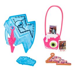 Mattel Hhk53 Muñeca Monster High Frankie Stein Electrizante, con Mascota Watzie y Accesorios para Niñas +4 Años