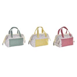 Bolsa Termica Shabby DKD Home Decor Amarillo Verde 11 x 16 x 34 cm (6 Unidades)