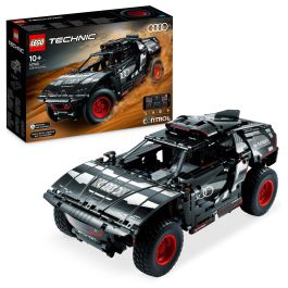 LEGO 42160 Audi RS Q e-tron Coche de Rally Teledirigido Modelo Todoterreno Dakar