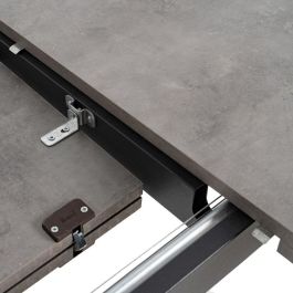 Mesa Extensible Gris Metal-Madera Pax 138 X 85 X 76 cm