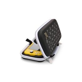 Power A 1522749-01 Estuche Protector Compacto para Nintendo Switch OLED, Switch y Switch Lite Pikachu Negro/Plata